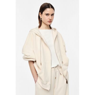 Imperial Felpa Con Cappuccio Oversize Zip E Tasca Frontale Ice S Imperial Felpa Con Cappuccio Oversize Zip E Tasca Frontale Ice S