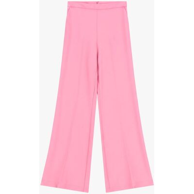 Imperial Pantaloni Palazzo A Vita Alta Con Gamba Ampia Rosa Confetto S Imperial Pantaloni Palazzo A Vita Alta Con Gamba Ampia Rosa Confetto S