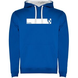 Kruskis Frame Skate Two-colour Hoodie Blu 3XL Uomo