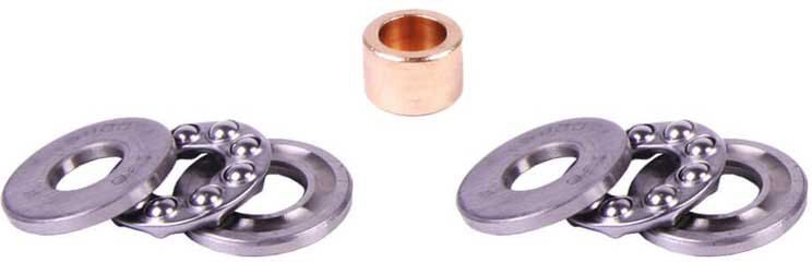 Yow Bearings-washers V3 Pack Argento