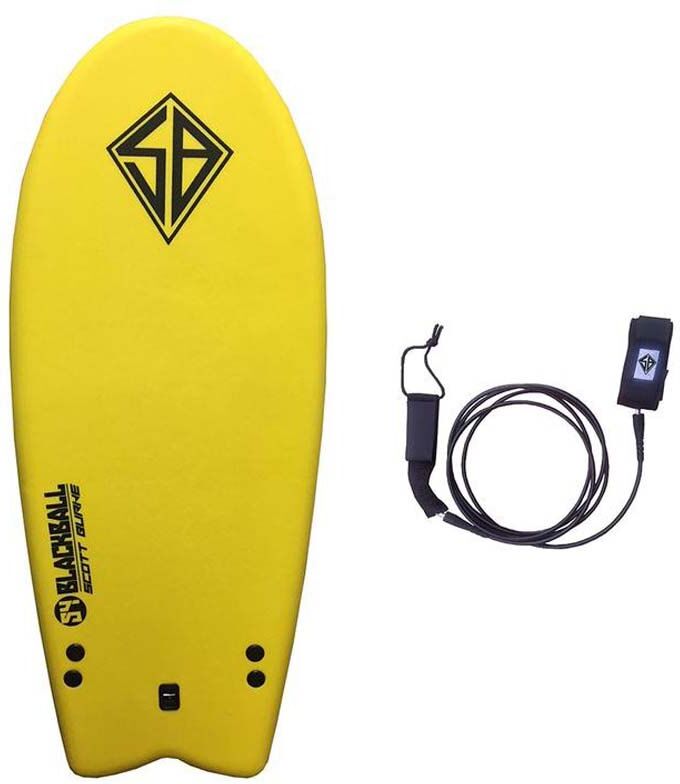 Cbc Scott Burke Ball Breaker 5´´´ Surfboard Giallo 162.6 cm