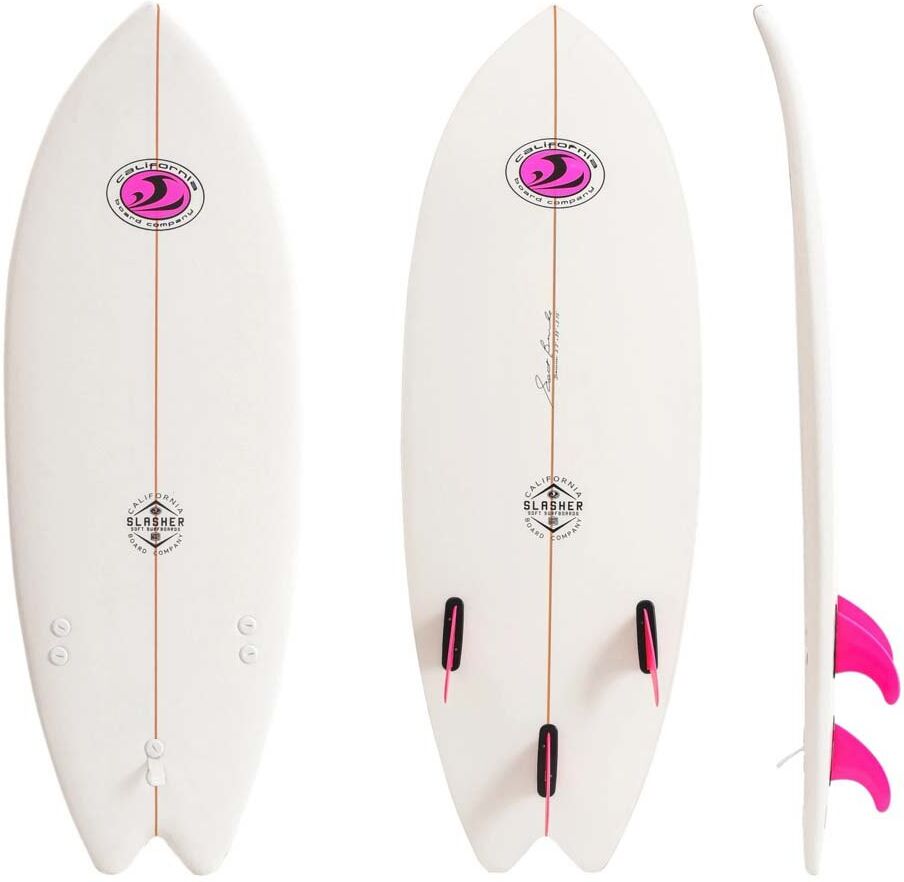 Cbc Slasher Fish 5´2´´ Surfboard Trasparente 157.5 cm