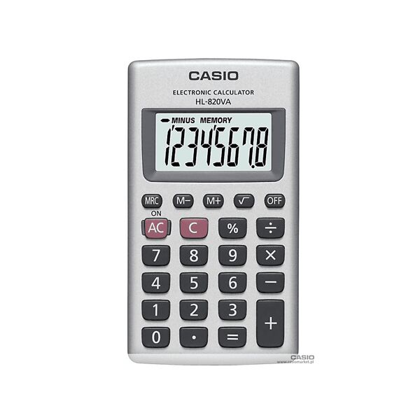 casio calcolatrice  hl-820va