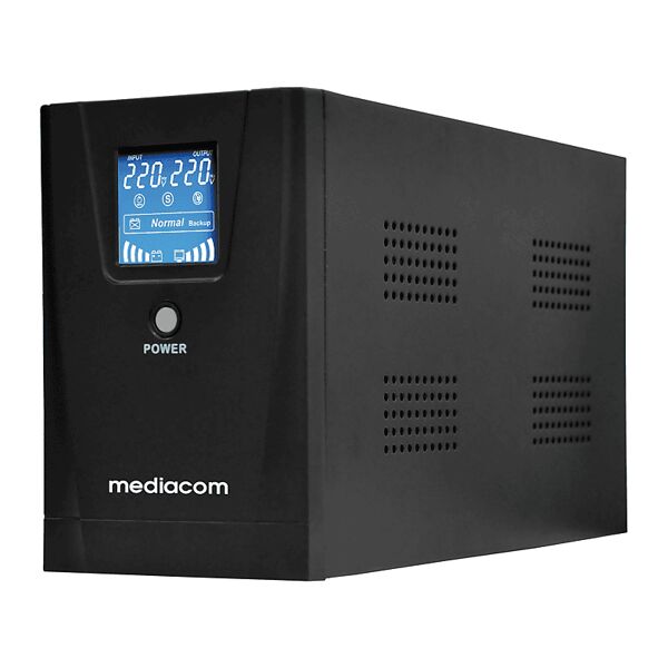 mediacom ups  1300va con display