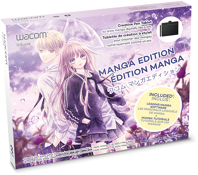 wacom tavoletta grafica  intuos manga