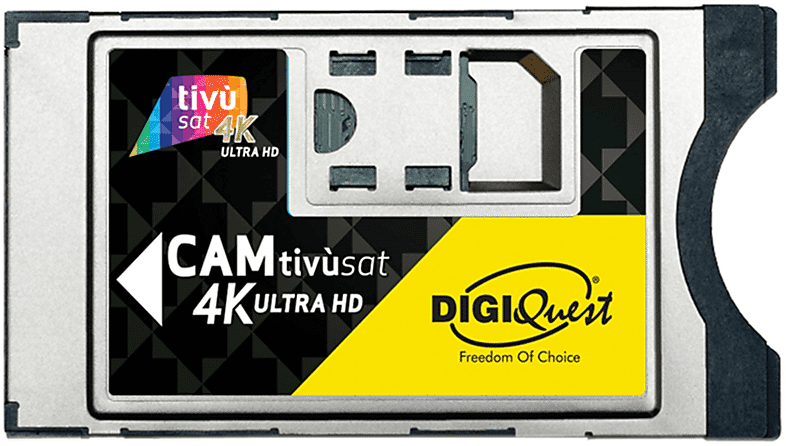 DIGIQUEST CAM TIVÙSAT 4K ULTRA HD