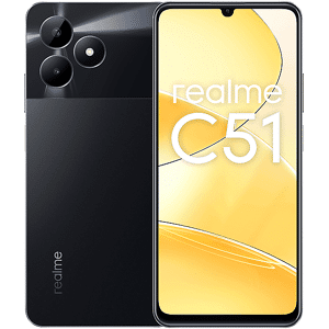 Realme C51, 128 GB, BLACK