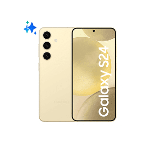 Samsung Galaxy S24, 256 GB, Amber Yellow