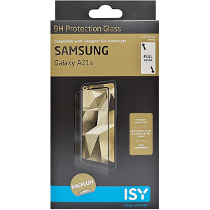 ISY VETRO TEMPERATO  PROT GLASS GALAXY A21S BK