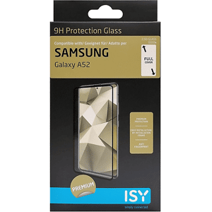 ISY VETRO TEMPERATO  PROT GLASS GALAXY A52 BK