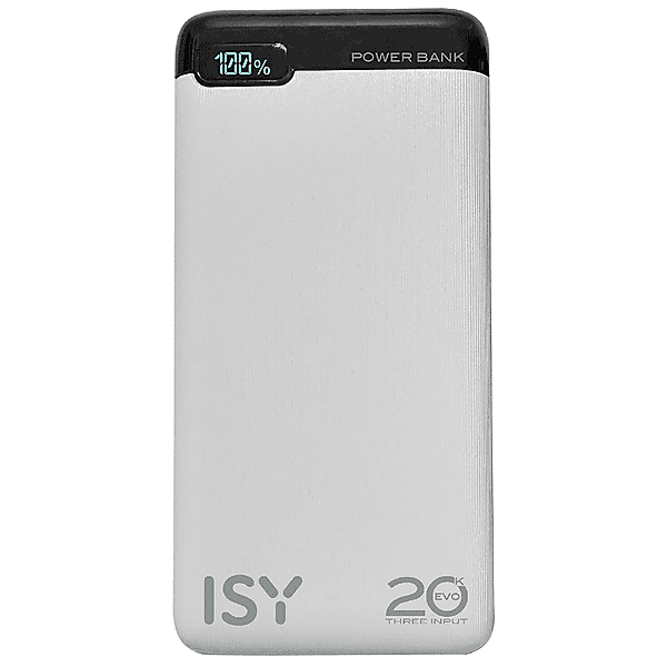 isy power bank  power bank 20.000 mah pd