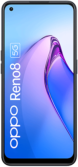 oppo reno 8, 256 gb, black