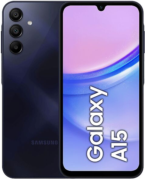 samsung galaxy a15 128gb, 128 gb, black/blue