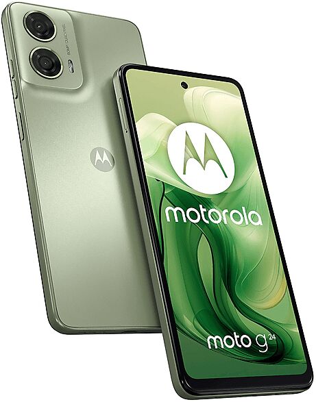 motorola moto g24 (4/128gb), 128 gb, green