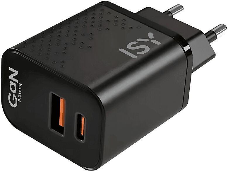 isy caricabatterie  caricabatterie usb+typec