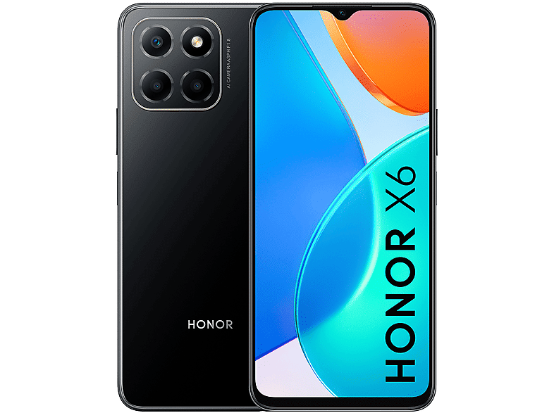 Honor X6 4G, 64 GB, BLACK