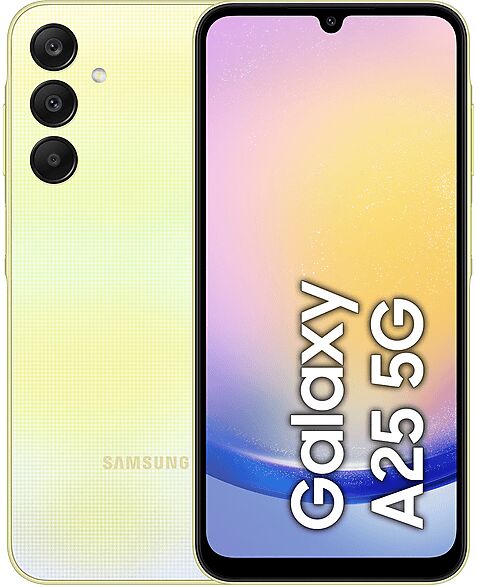 Samsung Galaxy A25 5G 128GB, 128 GB, YELLOW