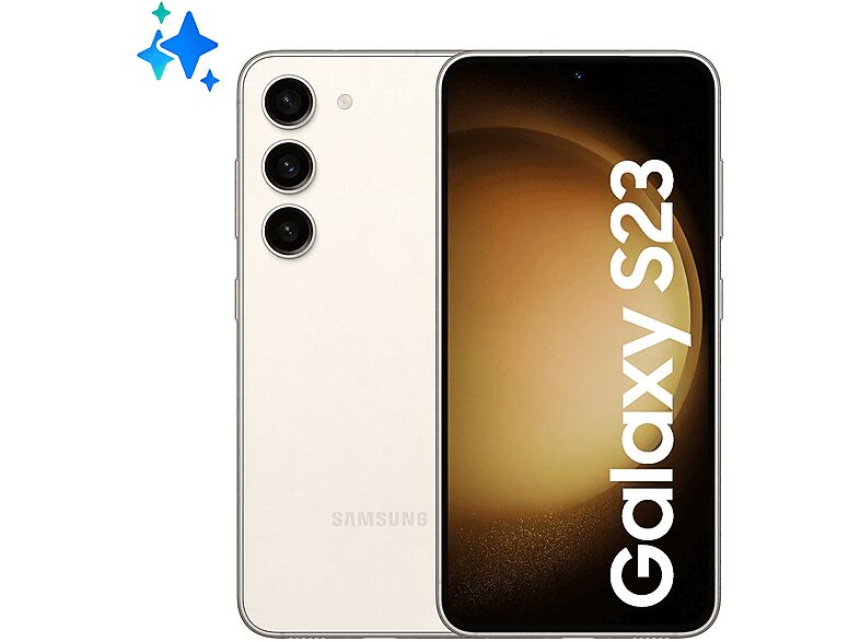 Samsung Galaxy S23 128GB, 128 GB, Cream