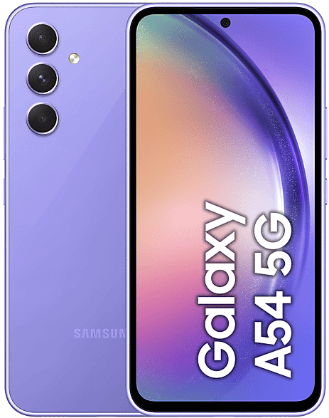 Samsung Galaxy A54 5G 128GB, 128 GB, Awesome Violet