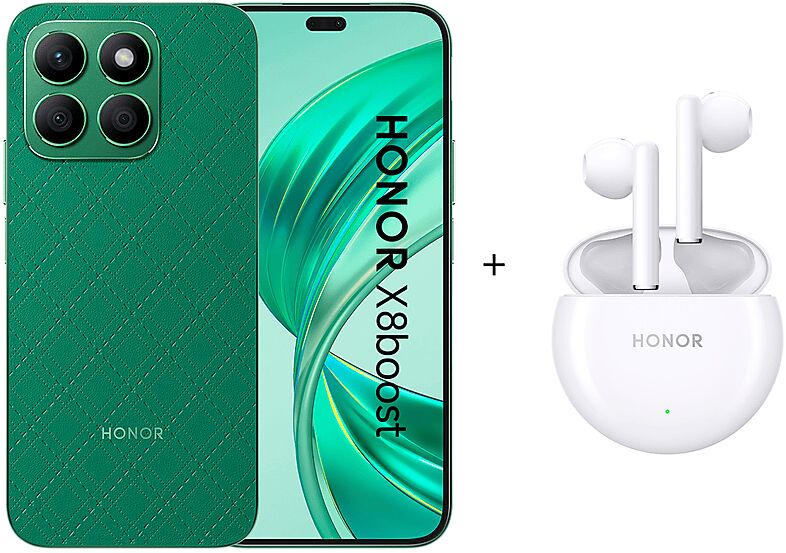 Honor X8B 8+256GB + BUDS X5, 256 GB, GREEN