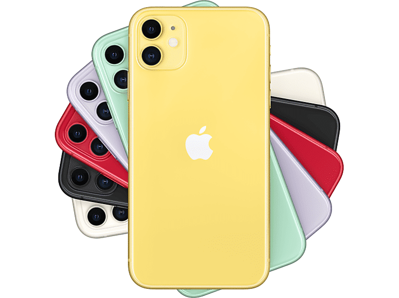 Apple iPhone 11 64GB Yellow, 64 GB, YELLOW