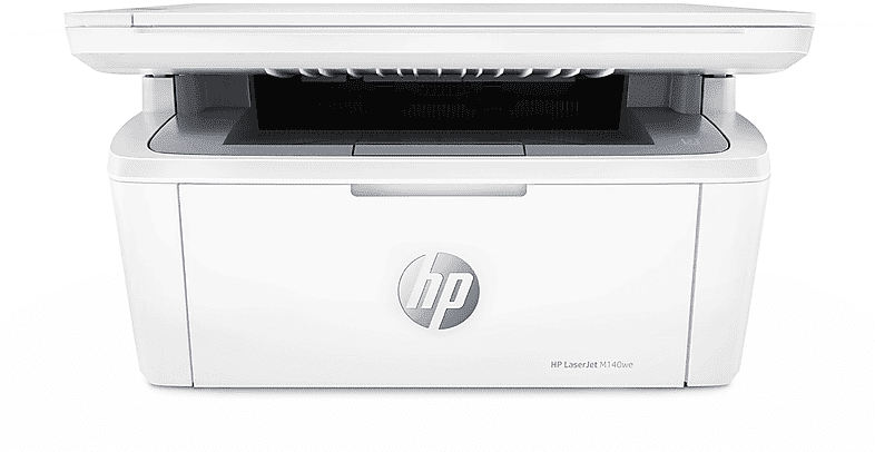 hp stampante m140we con + ed instant ink, laser