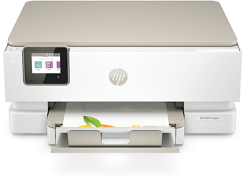 hp stampante envy 7220e con + ed instant ink, inkjet