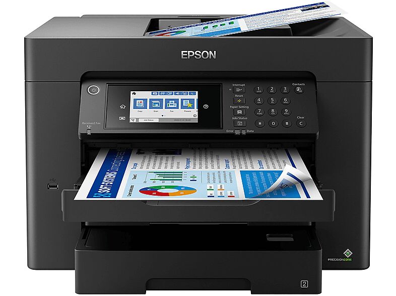epson stampante inkjet workforce wf-7840dtwf, inkjet