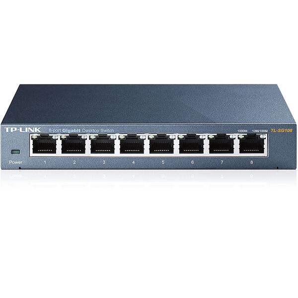 tp-link switch  gigabit 8 porte tl-sg108s