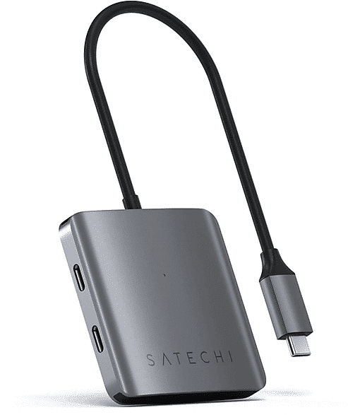 satechi hub usb  usb-c a 4 porte