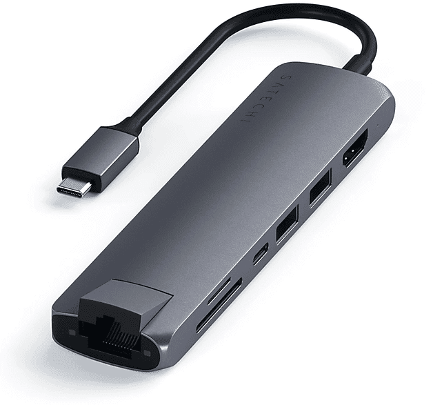 satechi hub usb  slim usb-c ethernet