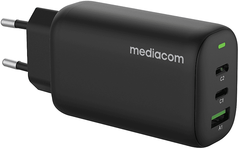 mediacom caricatore  fast charger