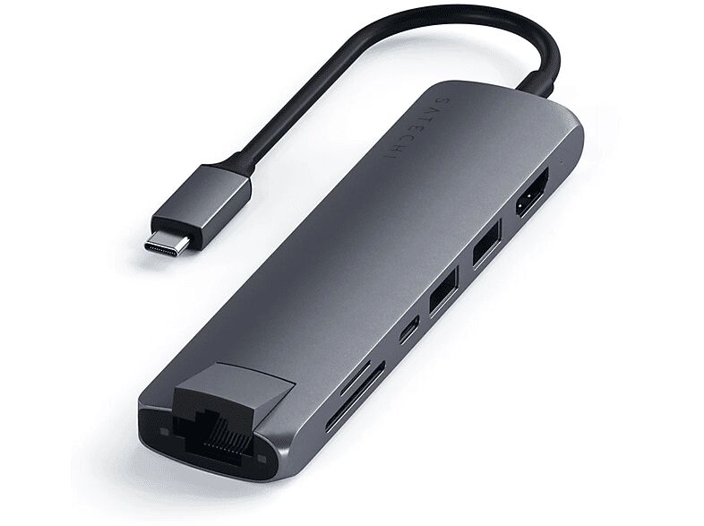 SATECHI HUB USB  SLIM USB-C ETHERNET