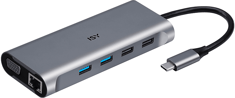 ISY ADATTATORE  ADAPATER USB-C 7 IN 1