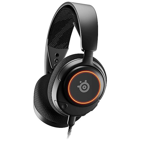 steelseries arctis nova 3 cuffie, nero