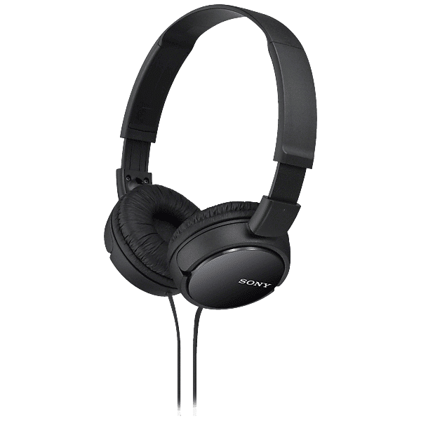 sony mdrzx110b.ae cuffie, nero