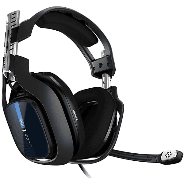 astro a40 ps4/pc cuffie gaming, nera