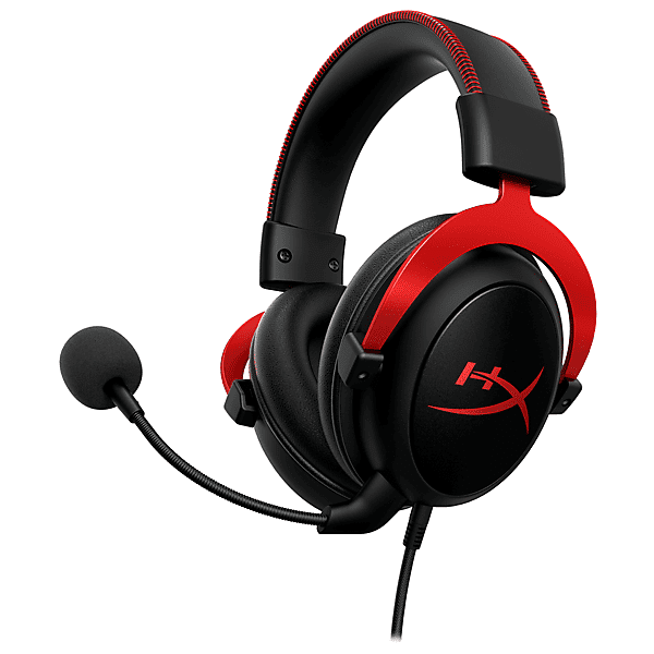 hyperx cloud ii red cuffie pc, nero e rosso