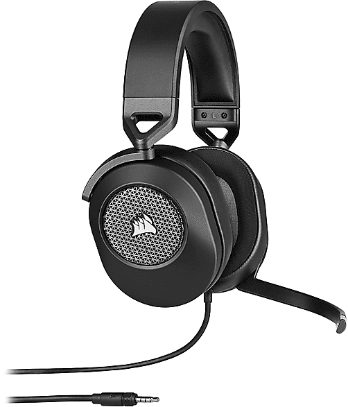 corsair hs65 surround cuffie gaming, carbon