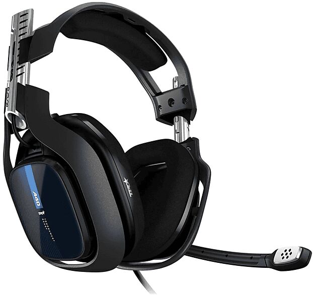 astro a40 ps4/pc cuffie gaming, nera