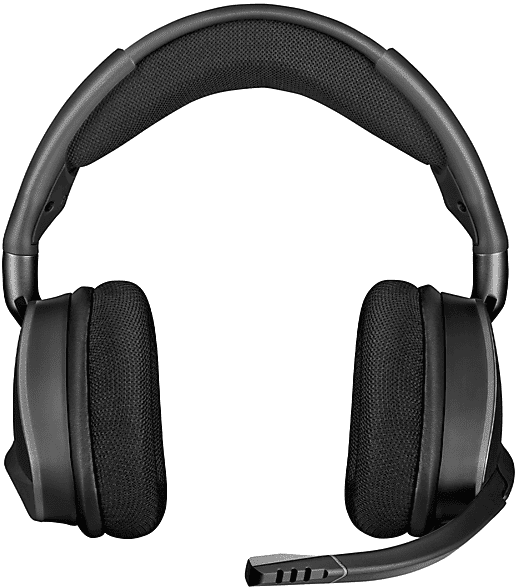 corsair void elite wireless cuffie gaming, carbon