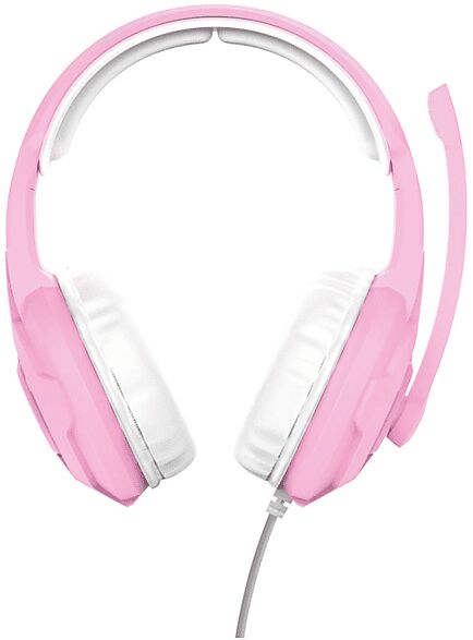 trust gxt411p radius heads pink cuffie, pink