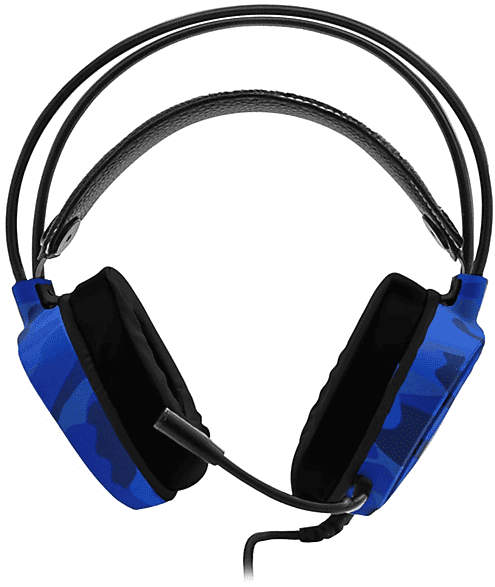 Xtreme CUFFIA GAMING 7.1 PLANET CUFFIE GAMING, CAMOUFLAGE BLU