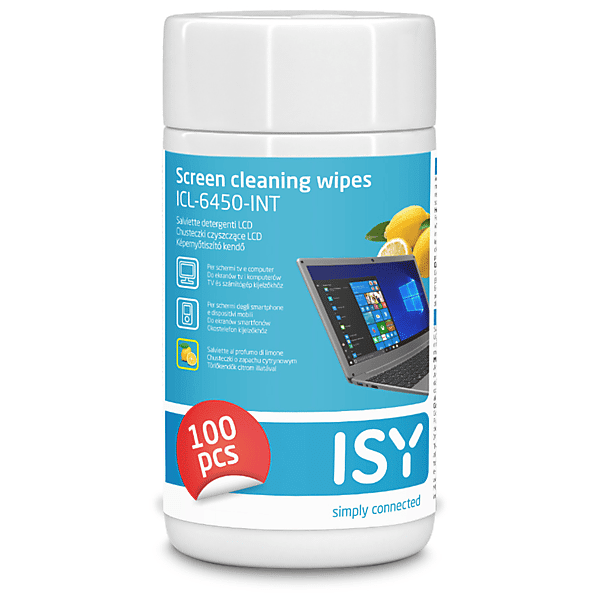 isy salviettine  salviet lcd/plas/led100