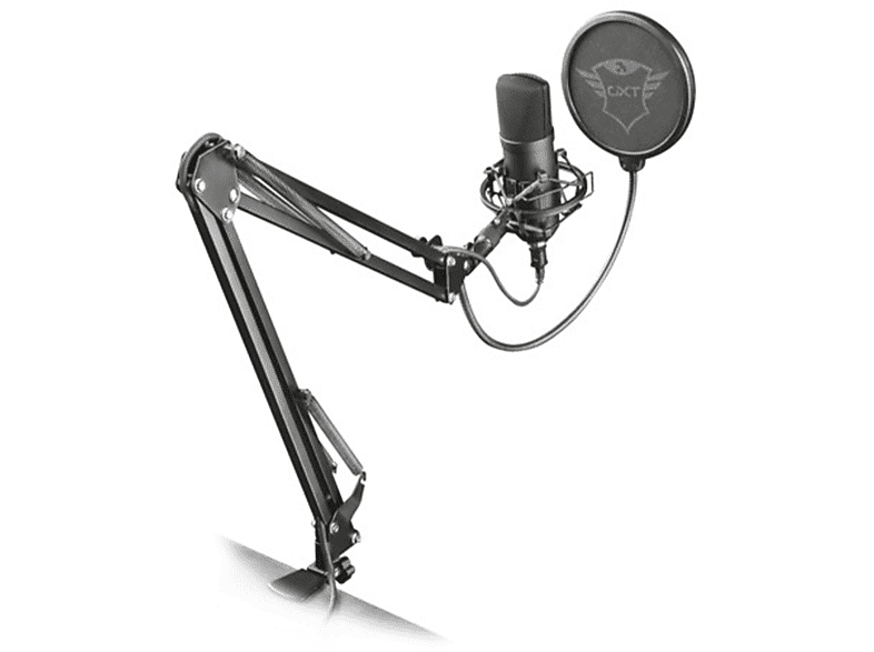 trust microfono usb  gxt252 emita plus microphone