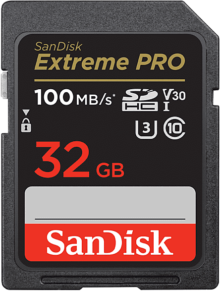 sandisk scheda di memoria  extreme pro v30 u3 32gb