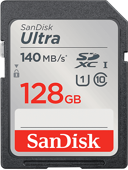 sandisk scheda di memoria  ultra c10 128gb