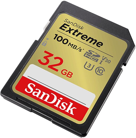 SanDisk SCHEDA DI MEMORIA  Extreme V30 U3 32GB