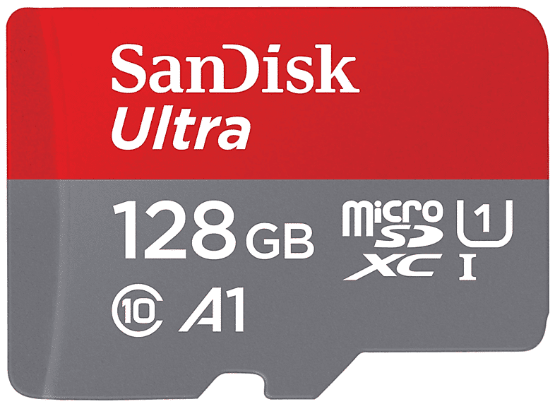 SanDisk SCHEDA DI MEMORIA  Ultra 128GB + adattatore