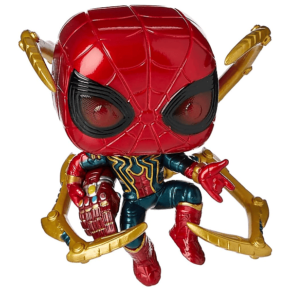 funko action figure  marvel 574 iron spider